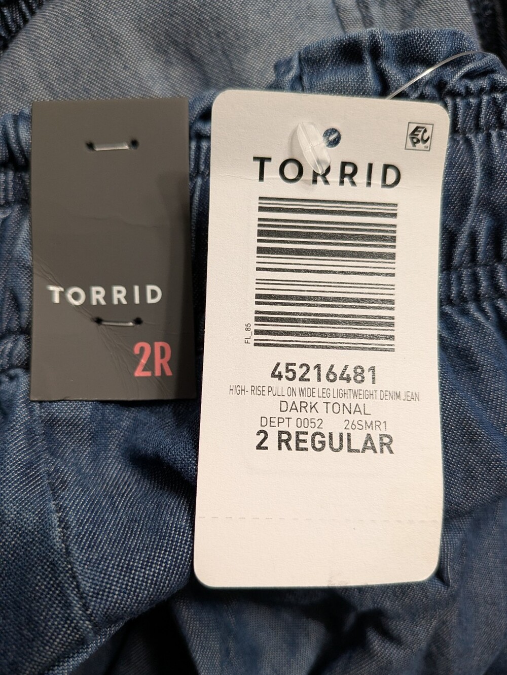 High-Rise Wide Leg Jeans